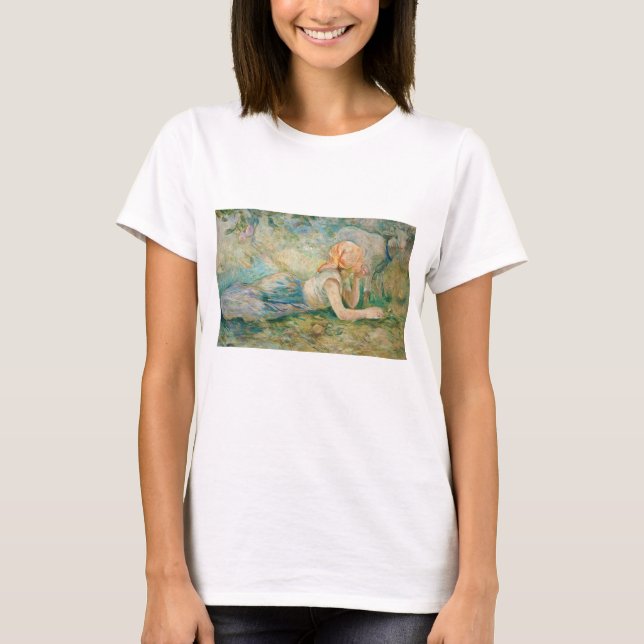 Camiseta Berthe Morisot - Descanso de Pastores (Frente)