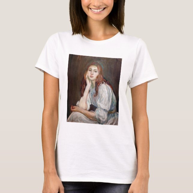Camiseta Berthe Morisot - Julie Daydreaming (Frente)
