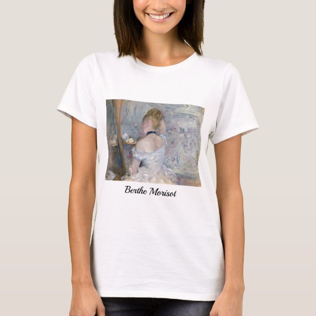 Camiseta Berthe Morisot - Mulher na sua Toilette (Frente)