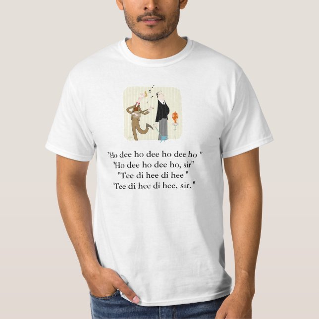Camiseta Bertie_Wooster_and_Jeeves_by_edgar1975, "Ho dee… (Frente)