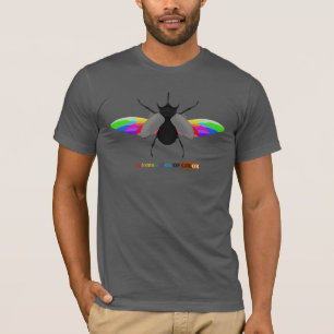 Camiseta Besouro Arco-Íris