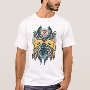 Camiseta Besouro colorido de trilha design