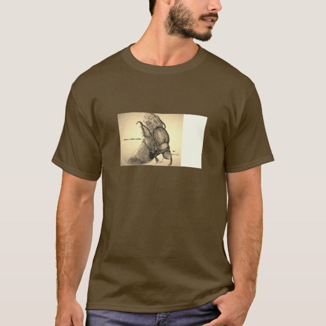 Camiseta Besouro de estrume imortal (Frente)