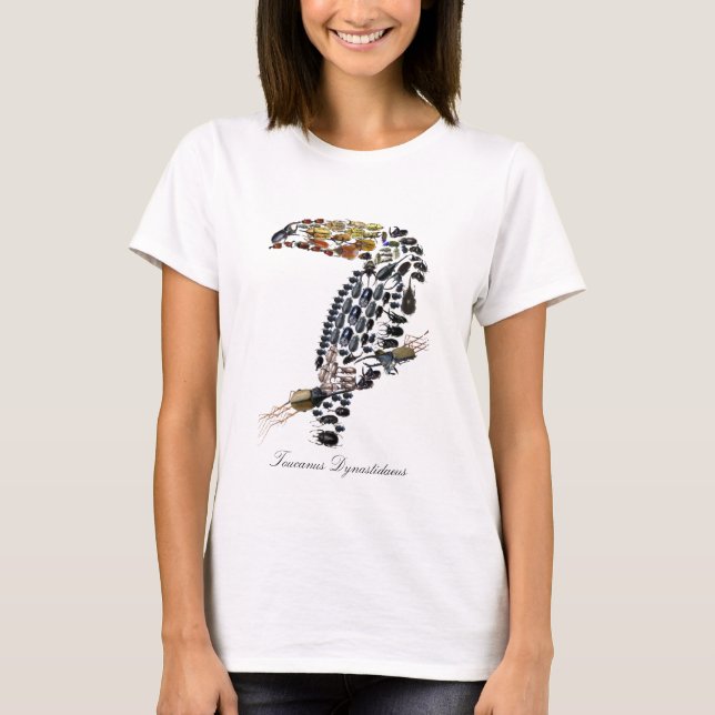 Camiseta Besouro de Toucan, Toucanus Dynastidaeus (Frente)