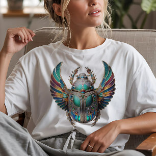 Camiseta Besouro Enfeitado com Joias
