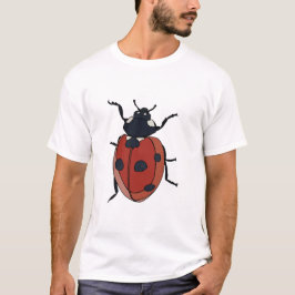 Camiseta Besouros Insetam Besouros Ladybug
