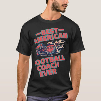 Camiseta Best American Football Coach Game Sport Football