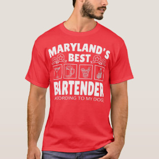 Camiseta Best Bartender Maryland