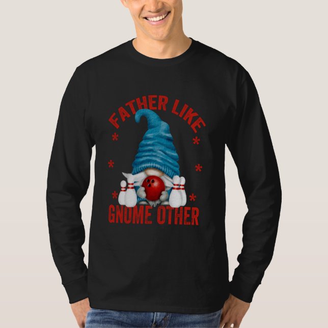 Camiseta Best Bowler Dad Quote for Men Funny Bowling Father (Frente)