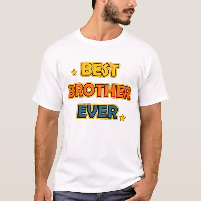 Camiseta Best Brother Ever (Frente)