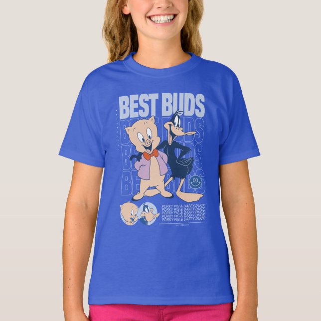 Camiseta Best Buds Porky Pig & DAFFY DUCK™ (Frente)