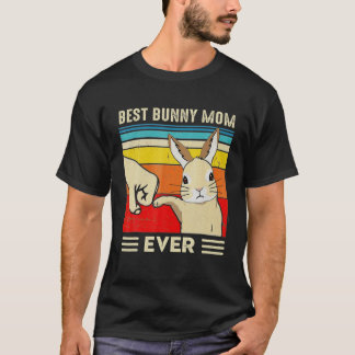 Camiseta Best Bunny Mom Ever Rabbit Classic