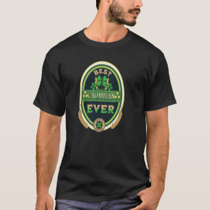 Camiseta Best Caomhan Ever Personal Name Irish Retro Beer L