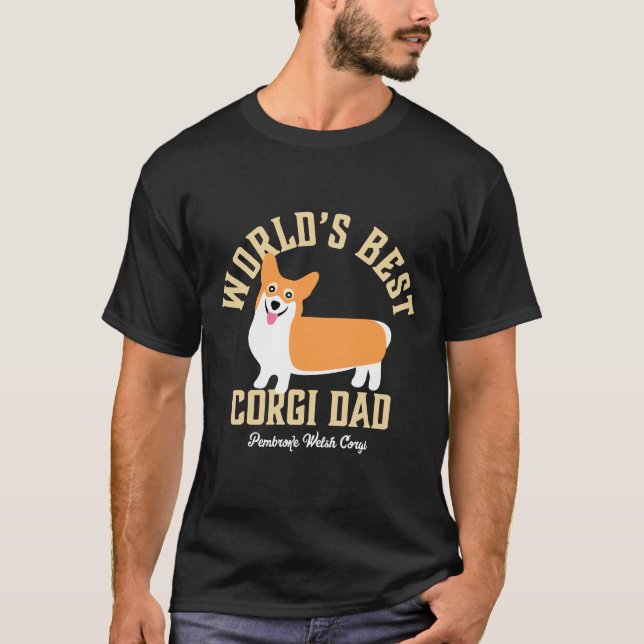 Camiseta Best Corgi Dad (Frente)