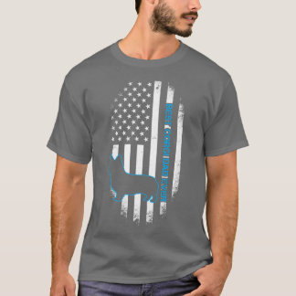 Camiseta Best Corgi Dad Ever Corgi Dog Father American Flag