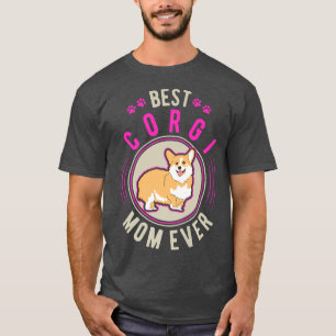 Camiseta Best Corgi Mom Ever-80