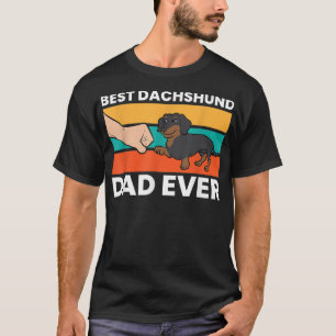Camiseta Best Dachshund Dad Ever T-Shirt