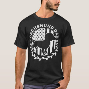 Camiseta Best Dachshund Dad Ever Wiener Dackel Teckel Dachs