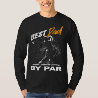 Camiseta best dad by par fathers day golf