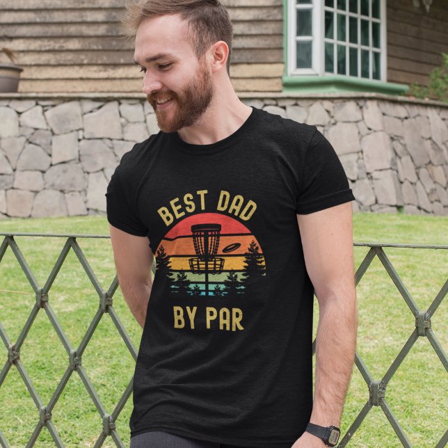 Camiseta Best Dad By Par, Fun Golf Disc  (Criador carregado)