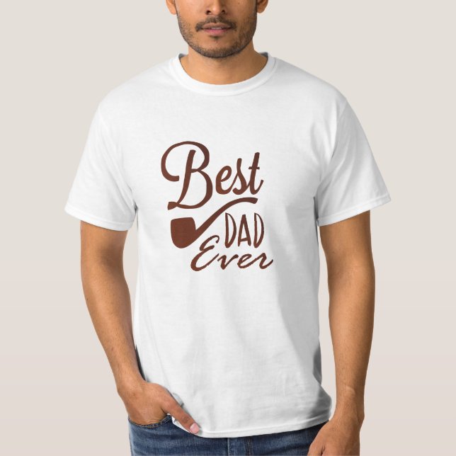Camiseta Best Dad Ever  (Frente)