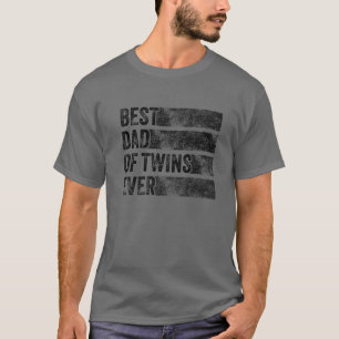 Camiseta Best Dad Of Twins Pregnancy Announcement Funny Vin