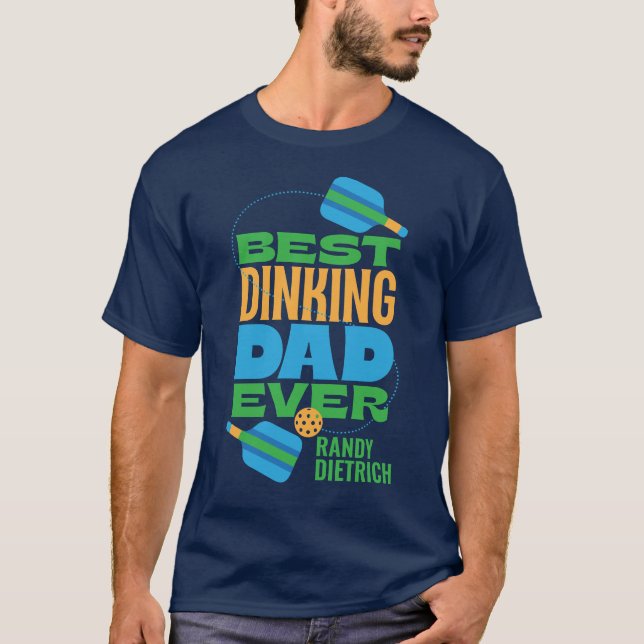 Camiseta Best Dinking Dad (Frente)