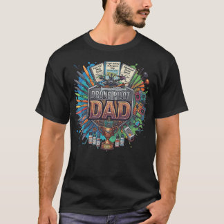 Camiseta Best Drone Pilot Dad Fpv Quadcopter