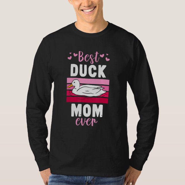 Camiseta Best Duck Mom Ever (Frente)