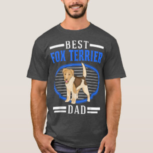 Camiseta Best Foterrier Dad Wirehaired Fo Terrier 341 