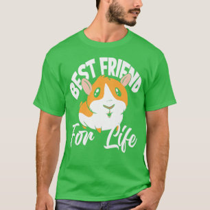 Camiseta Best Friend For Life Guinea Pigs Cute Guinea Pig L