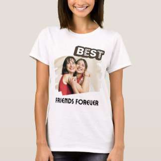 Camiseta Best Friend Gift White Girl T-Shirt | Cute BFF Tee