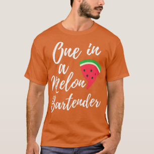 Camiseta Best Gifts for the Home Bartender One in a Melon B