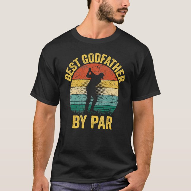 Camiseta Best Godfather By Par Father s Day Golf   Grandpa (Frente)