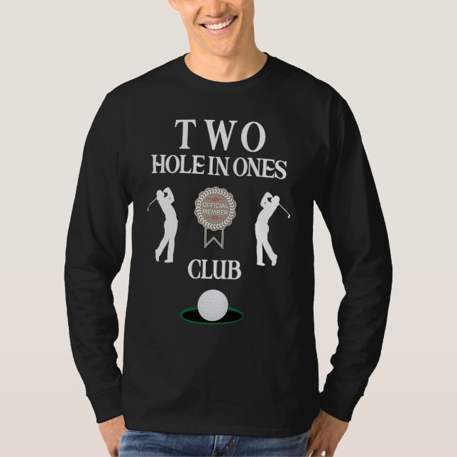 Camiseta Best Golf   Hole In One Club  Men's Golf Humor (Frente)
