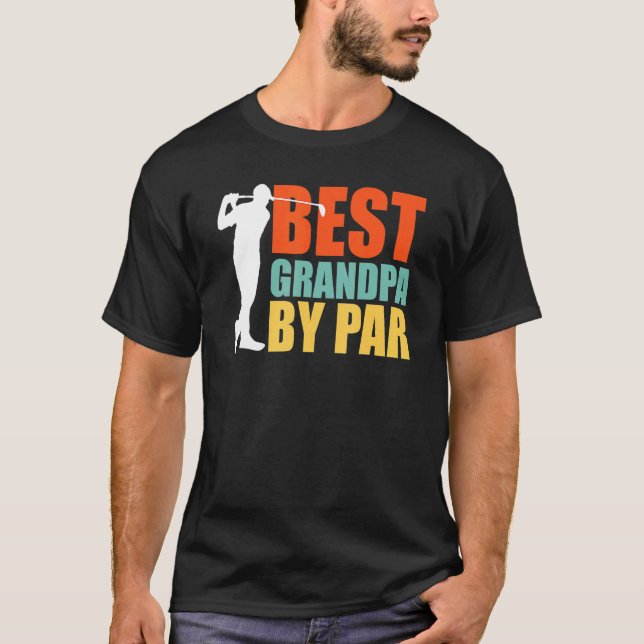 Camiseta Best Grandpa By Par  Golf (Frente)