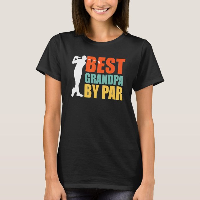 Camiseta Best Grandpa By Par  Golf (Frente)