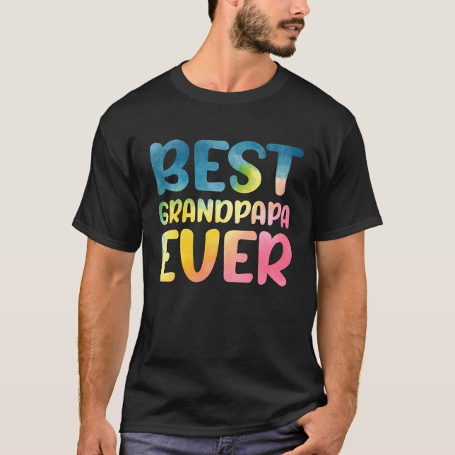 Camiseta Best Grandpapa Ever  Father's Day Grandpapa (Frente)