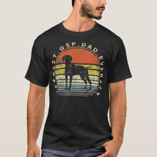 Camiseta Best GSP Dad Ever Dog Lover Owner German Shorthair