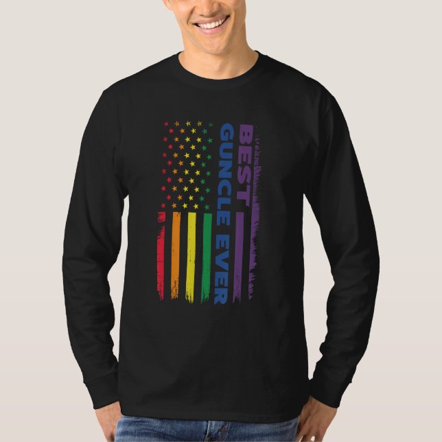 Camiseta best guncle ever gay pride LGBT (Frente)