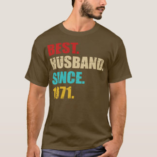 Camiseta Best hus desde o aniversário do casamento de ouros