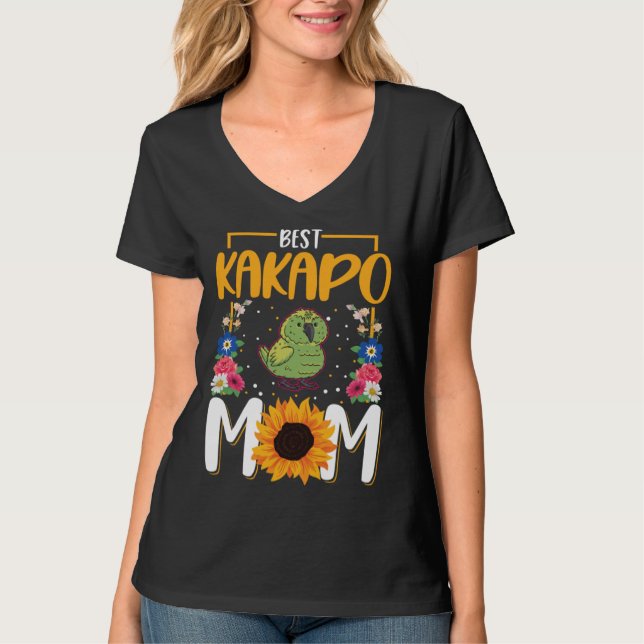 Camiseta Best Kakapo Mom Ever Night Parrot Kakapo (Frente)