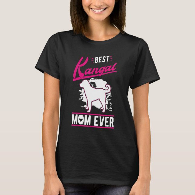 Camiseta Best Kangal Mom Ever (Frente)
