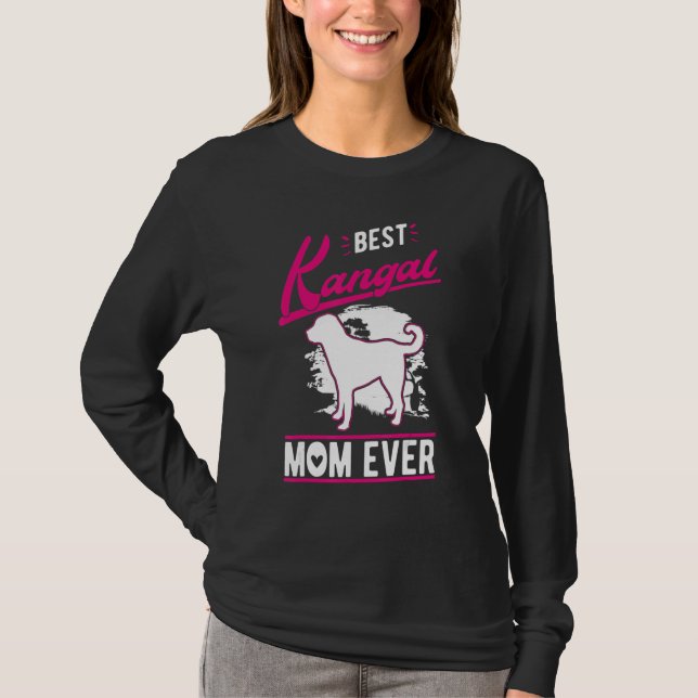 Camiseta Best Kangal Mom Ever (Frente)