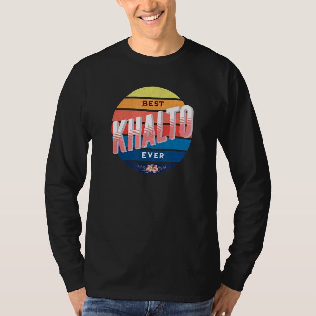 Camiseta Best Khalto Ever  Aunt Auntie Middle eastern Khalt (Frente)