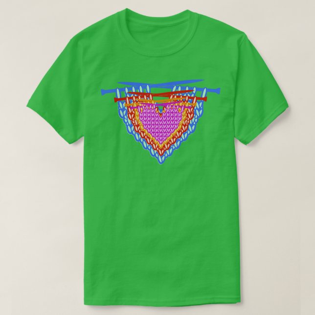 Camiseta Best knitting mom ever Sticker 7  (Frente do Design)