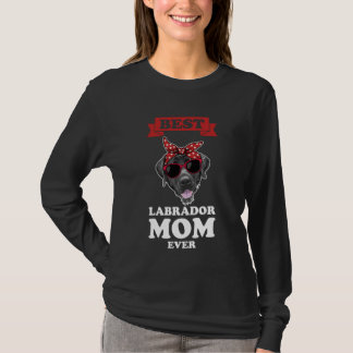 Camiseta best labrador mom ever labrador