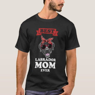 Camiseta best labrador mom ever labrador