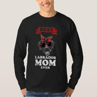 Camiseta best labrador mom ever labrador