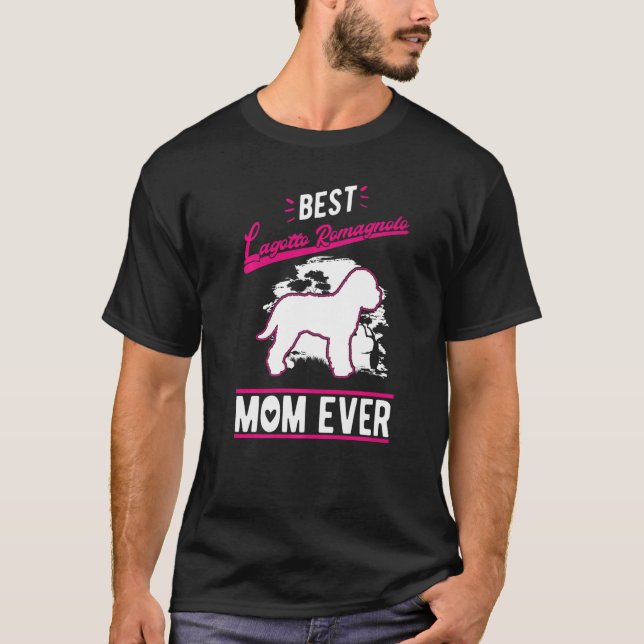 Camiseta Best Lagotto Romagnolo Mom Ever   (Frente)